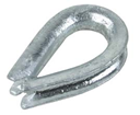 КОУШИ ДЛЯ СТАЛЬНЫХ КАНАТОВ, ТИП DIN 6899B
